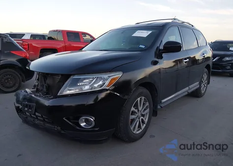 2015 Nissan Pathfinder Platinum/S/Sl/Sv из США, поврежденный, VIN 5N1AR2MM0FC703913